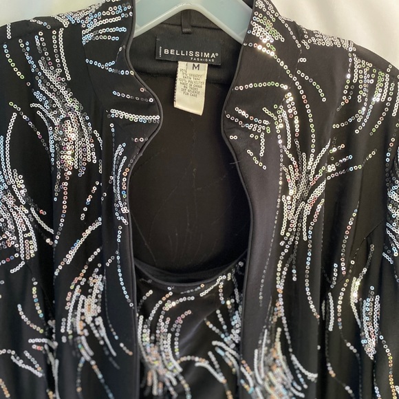 Dressy tank top and jacket set - Picture 5 of 8